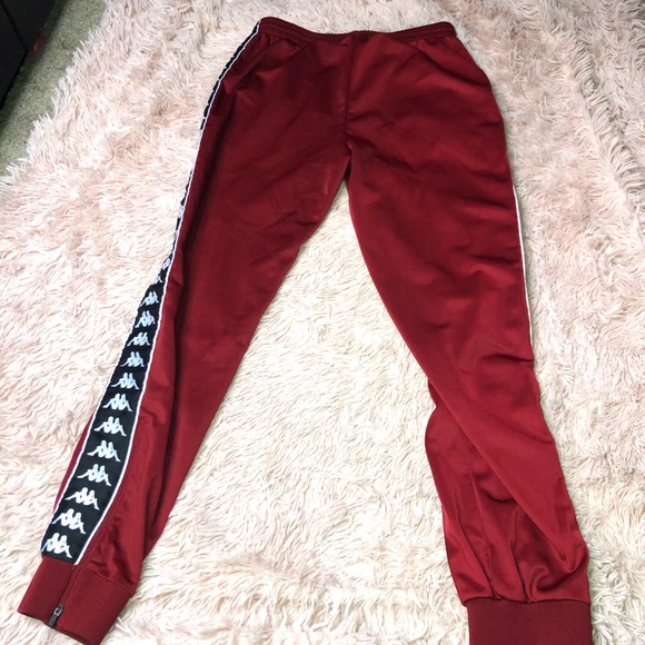 Red Kappa Track Pants - Picture 13 of 14